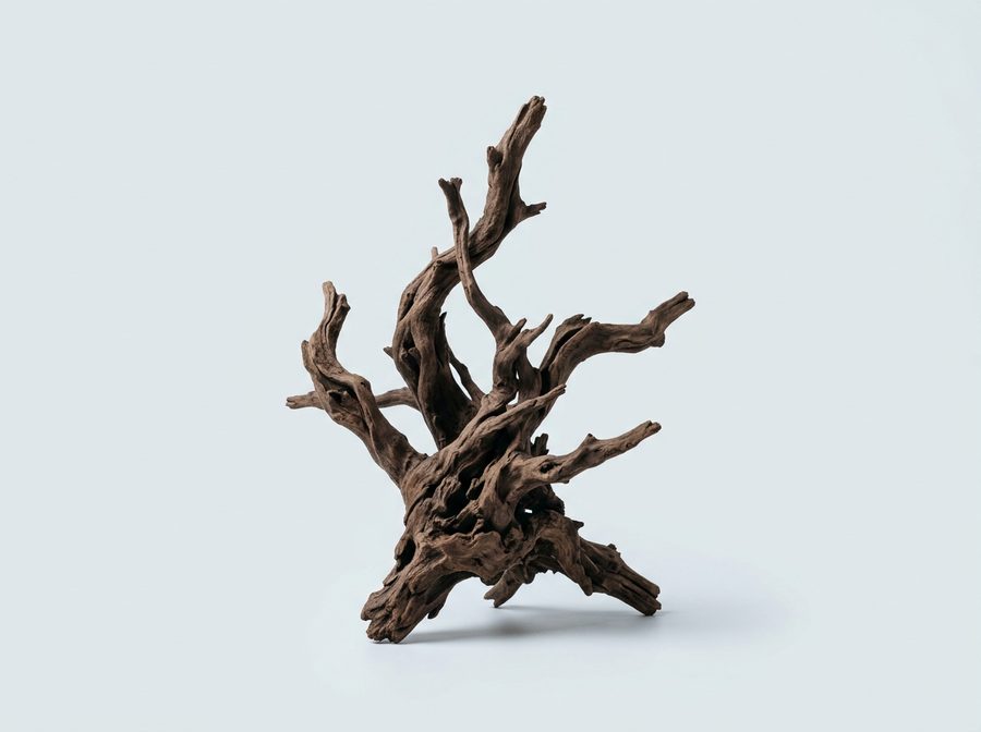 Racine de mangrove pour décor d'aquarium